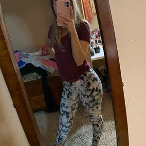 Patterned Workout Leggings